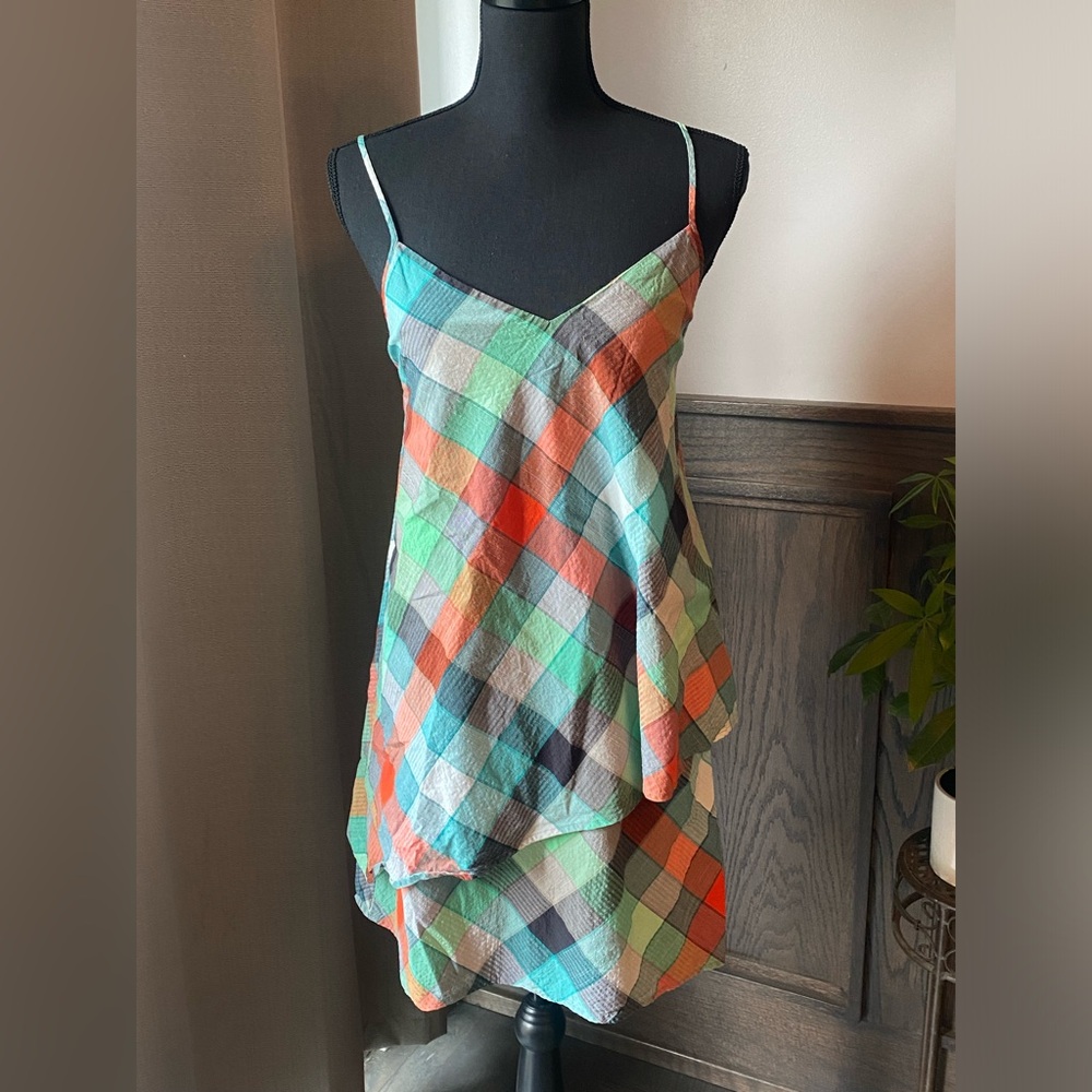 Patagonia plaid dress size 4